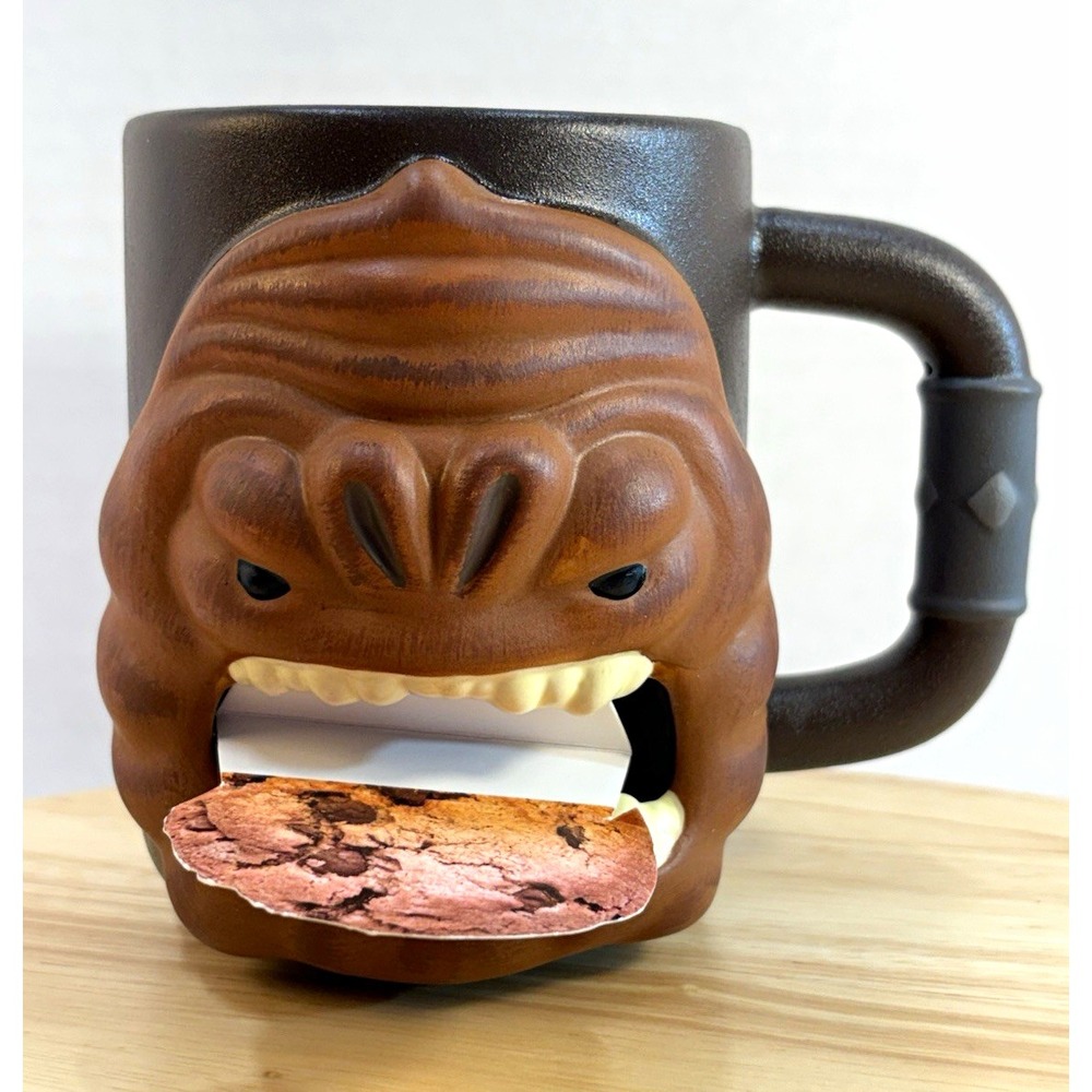 Hallmark Star Wars Rancor Mug Cup w Cookie Holder Science Fiction